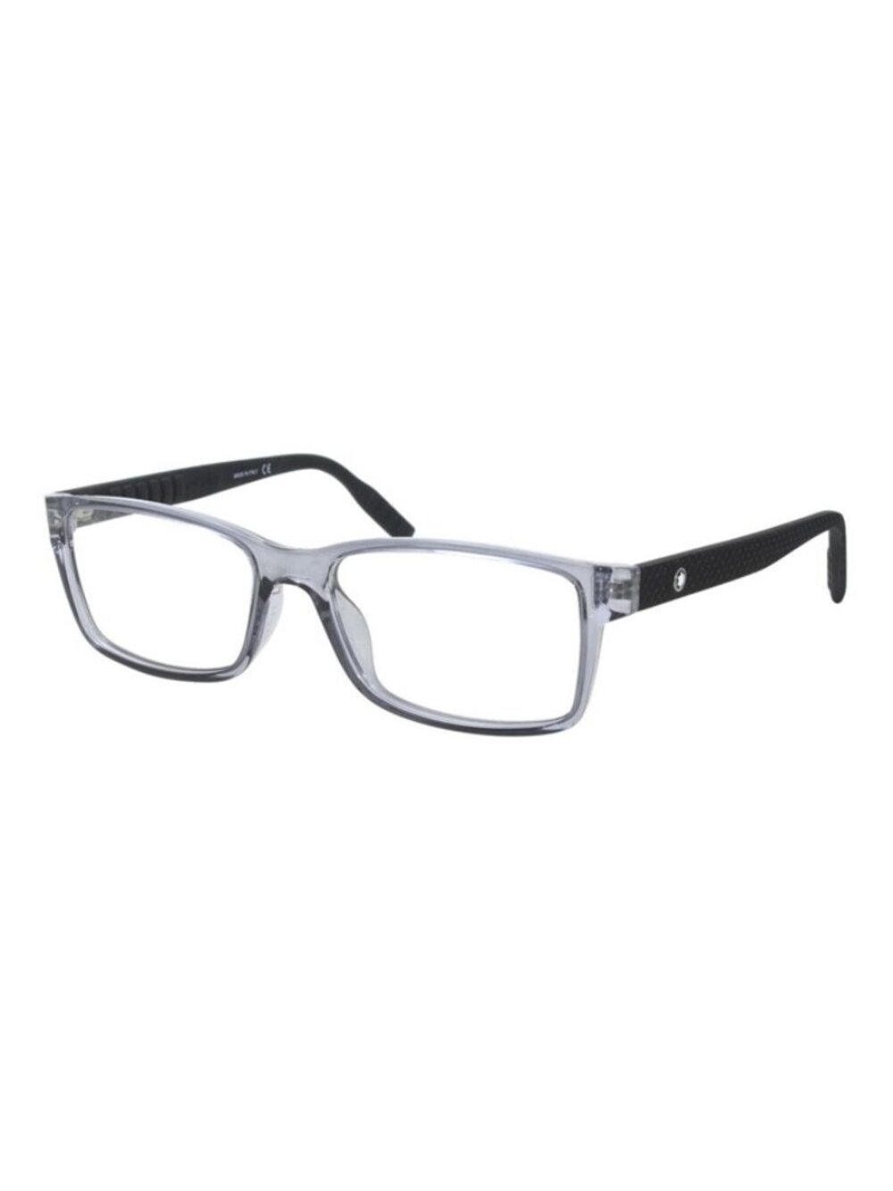 New Mont Blanc Men  Grey Eyeglasses  56- 18-